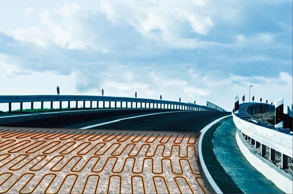 人行天橋融雪選擇恒功率電熱帶的可行性