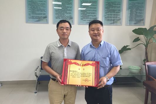 不忘初心，風(fēng)雨冶山展風(fēng)采—安邦電氣股份黨支部向抗洪官兵捐款(圖1)