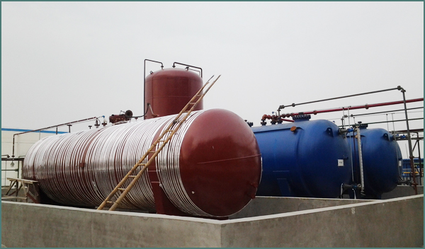 罐體、槽池保溫應(yīng)采用電伴熱帶做為發(fā)熱源(圖1)